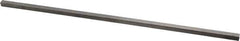 Made in USA - 12" Long x 1/4" High x 1/4" Wide, Undersized Key Stock - 18-8 Stainless Steel - Exact Industrial Supply