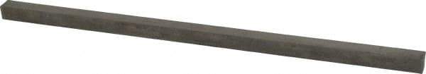 Made in USA - 12" Long x 7/16" High x 7/16" Wide, Undersized Key Stock - 18-8 Stainless Steel - Exact Industrial Supply