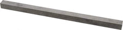 Made in USA - 12" Long x 5/8" High x 5/8" Wide, Undersized Key Stock - 18-8 Stainless Steel - Exact Industrial Supply