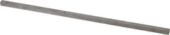 Made in USA - 12" Long x 5/16" High x 5/16" Wide, Undersized Key Stock - Type 316 Stainless Steel - Exact Industrial Supply