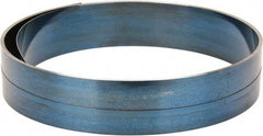 Value Collection - 0.02 Inch Thick x 3 Inch Wide x 35 Ft. Long, Spring Steel Coil - 1095 Blue Tempered Steel - Exact Industrial Supply