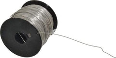 Value Collection - 18 Gage, 0.041 Inch Diameter x 1,105 Ft. Long, 302/304 Safety Lock Wire - 5 Lb. Shipping Weight - Exact Industrial Supply