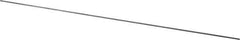 Value Collection - 26 Gage, 0.063 Inch Diameter x 1 Ft. Long, High Carbon Steel, Cut and Straightened Music Wire - ASTM A228 - Exact Industrial Supply