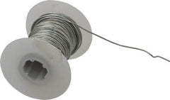 Value Collection - 19 Gage, 0.041 Inch Diameter x 55 Ft. Long, Steel, Stone Wire - 1/4 Lb. Shipping Weight - Exact Industrial Supply