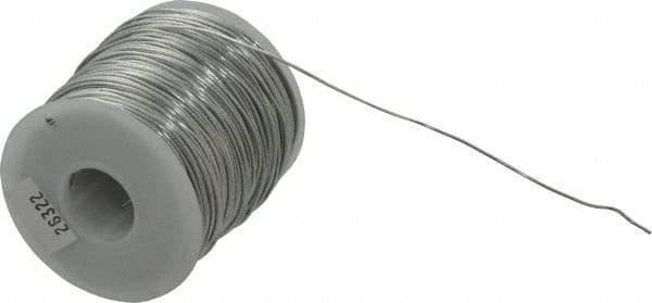 Value Collection - 20 Gage, 0.0348 Inch Diameter x 309 Ft. Long, Steel, Stone Wire - 1 Lb. Shipping Weight - Exact Industrial Supply