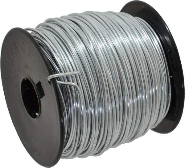 Value Collection - 14 Gage, 0.08 Inch Diameter x 290 Ft. Long, Steel, Stone Wire - 5 Lb. Shipping Weight - Exact Industrial Supply