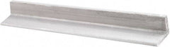 Value Collection - 3/8 Inch Thick x 2-1/2 Inch Wide, Aluminum Solid Angle - 96 Inch Long, Alloy 6061 - Exact Industrial Supply