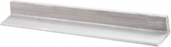 Value Collection - 1/2 Inch Thick x 3 Inch Wide, Aluminum Solid Angle - 48 Inch Long, Alloy 6061 - Exact Industrial Supply