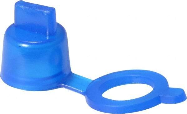 Caplugs - Grease Fitting Cap - Blue, 100 Pieces - Exact Industrial Supply