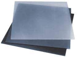 Made in USA - 3/8" Thick x 12" Wide x 2' Long, Polyurethane Sheet - Black, 80A Hardness - Exact Industrial Supply