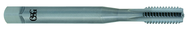 4-40 Dia. - 2B - 3 FL - Carbide - Bright - Bottoming - Straight Flute Tap - Exact Industrial Supply