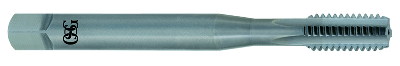 7/16-20 Dia. - 2B - 4 FL - Carbide - Bright - Bottoming - Straight Flute Tap - Exact Industrial Supply