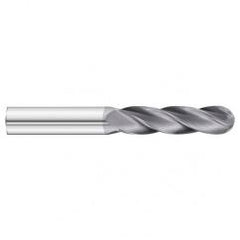 7/16 x 1-1/2 x 6 4 Flute Ball Nose  End Mill- Series 3200XL - Exact Industrial Supply