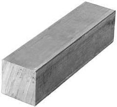 Value Collection - 3/8 Inch Square x 24 Inch Long, Aluminum Square Bar - +/- 0.25 Inch Tolerance, Alloy 6061 - Exact Industrial Supply