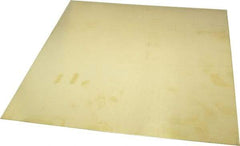 Value Collection - 0.04 Inch Thick x 12 Inch Wide x 12 Inch Long, Brass Sheet - Alloy 260 - Exact Industrial Supply