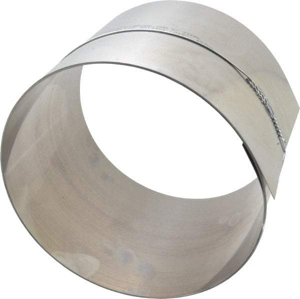 Made in USA - 100 Inch Long x 6 Inch Wide x 0.018 Inch Thick, Roll Shim Stock - Steel - Exact Industrial Supply