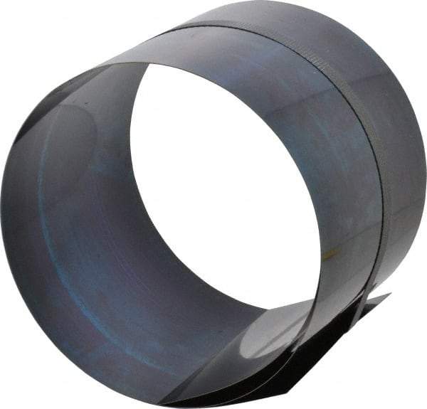 Made in USA - 50 Inch Long x 6 Inch Wide x 0.015 Inch Thick, Roll Shim Stock - Spring Steel - Exact Industrial Supply