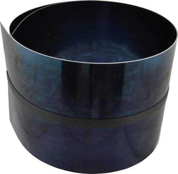 Made in USA - 50 Inch Long x 6 Inch Wide x 0.025 Inch Thick, Roll Shim Stock - Spring Steel - Exact Industrial Supply