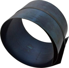 Made in USA - 50 Inch Long x 6 Inch Wide x 0.032 Inch Thick, Roll Shim Stock - Spring Steel - Exact Industrial Supply
