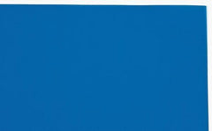 Made in USA - 1 Piece, 20" Wide x 20" Long Plastic Shim Stock Sheet - Blue, ±10% Tolerance - Exact Industrial Supply