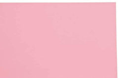 Made in USA - 1 Piece, 20" Wide x 20" Long Plastic Shim Stock Sheet - Pink, ±10% Tolerance - Exact Industrial Supply
