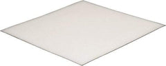 Made in USA - 1 Piece, 20" Wide x 20" Long Plastic Shim Stock Sheet - Clear (Color), ±10% Tolerance - Exact Industrial Supply
