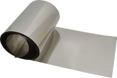 Made in USA - 50 Inch Long x 6 Inch Wide x 0.0015 Inch Thick, Roll Shim Stock - Stainless Steel - Exact Industrial Supply