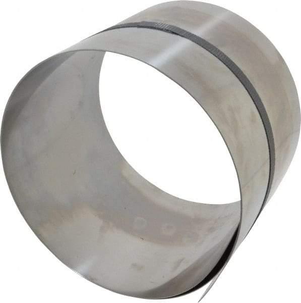 Made in USA - 50 Inch Long x 6 Inch Wide x 0.025 Inch Thick, Roll Shim Stock - Stainless Steel - Exact Industrial Supply