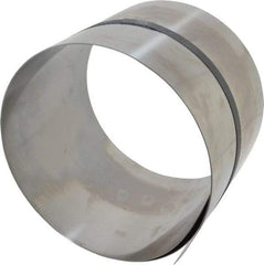 Made in USA - 50 Inch Long x 6 Inch Wide x 0.025 Inch Thick, Roll Shim Stock - Stainless Steel - Exact Industrial Supply