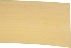 Made in USA - 2 Piece, 25 Inch Long x 6 Inch Wide x 0.015 Inch Thick, Shim Sheet Stock - Brass - Exact Industrial Supply