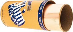 Made in USA - 100 Inch Long x 6 Inch Wide x 0.001 Inch Thick, Roll Shim Stock - Copper - Exact Industrial Supply