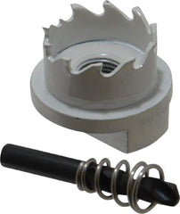 Lenox - 1-7/32" Diam, 1/2" Cutting Depth, Hole Saw - Carbide-Tipped Saw, Toothed Edge - Exact Industrial Supply