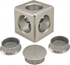 80/20 Inc. - 40mm Wide, Open Shelving Accessory/Component - Aluminum, Lacquered Finish, 40mm Long, Use with 40 Series - Exact Industrial Supply