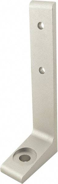 80/20 Inc. - 56mm Wide, Open Shelving Accessory/Component - Aluminum, Clear Anodized Finish, 25mm Long, Use with 25-2525 & Bolt Kit 75-3412 - Exact Industrial Supply