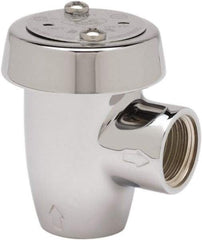 T&S Brass - 1/2" Fit, Vacuum Breaker Assembly - Chrome - Exact Industrial Supply