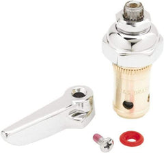 T&S Brass - Right Hand Spindle with Spring Check, Faucet Stem and Cartridge - For Use with Pre-Rinses and Svc. Sink Faucets - Exact Industrial Supply