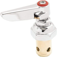 T&S Brass - Right Hand Spindle, Faucet Stem and Cartridge - For Use with Standard Faucets - Exact Industrial Supply