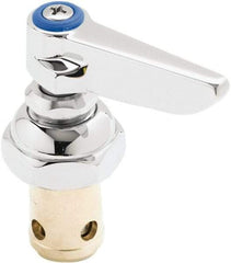 T&S Brass - Left Hand Spindle, Faucet Stem and Cartridge - For Use with Standard Faucets - Exact Industrial Supply