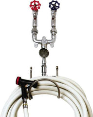 T&S Brass - 3/4" Pipe, 200 Max psi, Chrome Plated Brass Water Mixing Valve & Unit - NPT End Connections - Exact Industrial Supply