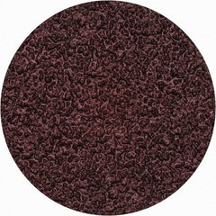 Merit Abrasives - 2" Disc Diam, 36 Grit, Aluminum Oxide Quick Change Disc - Type II Attaching System, Coated, Brown, 30,000 RPM, ALO Series - Exact Industrial Supply