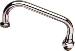 T&S Brass - Faucet Replacement 10" Swing Tube Spout - Use with T&S Faucets - Exact Industrial Supply