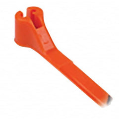 Cable Tie Duty: 5.5″ Long, Orange, Nylon, Standard 40 lb Tensile Strength, UV-Resistant