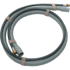 Dynabrade - 10' Long Power Sander Vacuum Hose & Air Line Assembly - 1" Diam, For Use with Random Orbital Sanders - Exact Industrial Supply