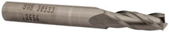 Square End Mill: 17/64'' Dia, 3/4'' LOC, 5/16'' Shank Dia, 2-1/2'' OAL, 3 Flutes, Solid Carbide Single End, Uncoated, Spiral Flute, Centercutting, RH Cut, RH Flute, Series 5