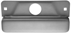 Don-Jo - 8" Long x 3-1/2" Wide Strike Protector - Silver Coated Steel - Exact Industrial Supply