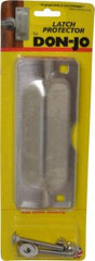 Don-Jo - 7" Long x 2-3/4" Wide, Latch Protector - Stainless Steel - Exact Industrial Supply