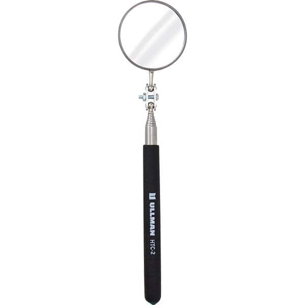 Ullman Devices - Inspection Mirrors Mirror Shape: Round Overall Length (Inch): 6-1/2 - Exact Industrial Supply
