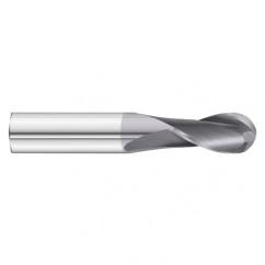 18mm x 40mm x 100mm 2 Flute Ball Nose  End Mill- Series 3215SD - Exact Industrial Supply