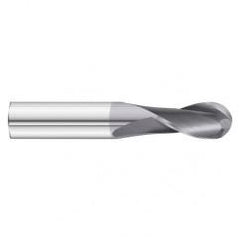 14mm x 32mm x 84mm 2 Flute Ball Nose  End Mill- Series 3215SD - Exact Industrial Supply
