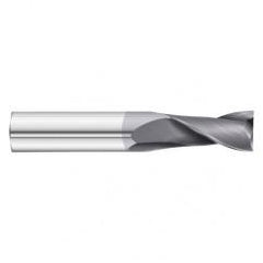16mm Dia. x 89mm Overall Length 2-Flute Square End Solid Carbide SE End Mill-Round Shank-Center Cut-TiAlN - Exact Industrial Supply